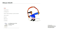 Tablet Screenshot of dibujoinfantil.com